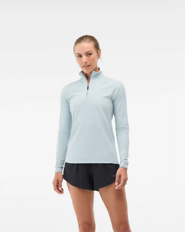 GlideTech Quarter Zip:Mineral Blue:XS