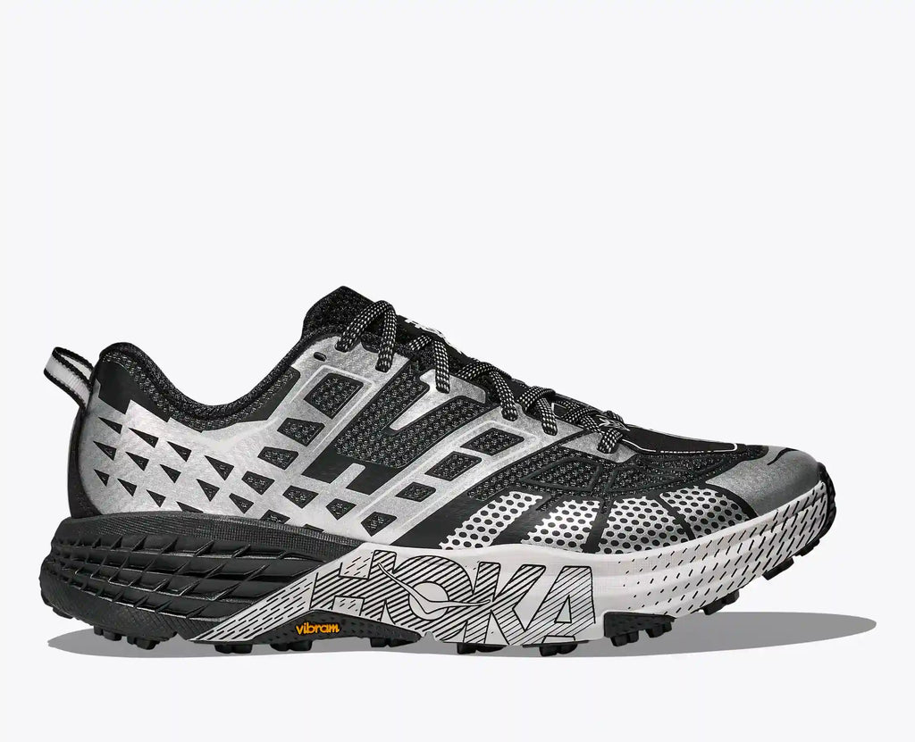 Stealth/Tech Speedgoat 2:Morning Dew / Cliff Grey:M4/W5