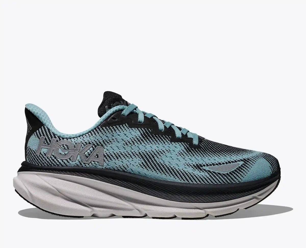 Clifton 9 GTX:Black / Raindrop:5