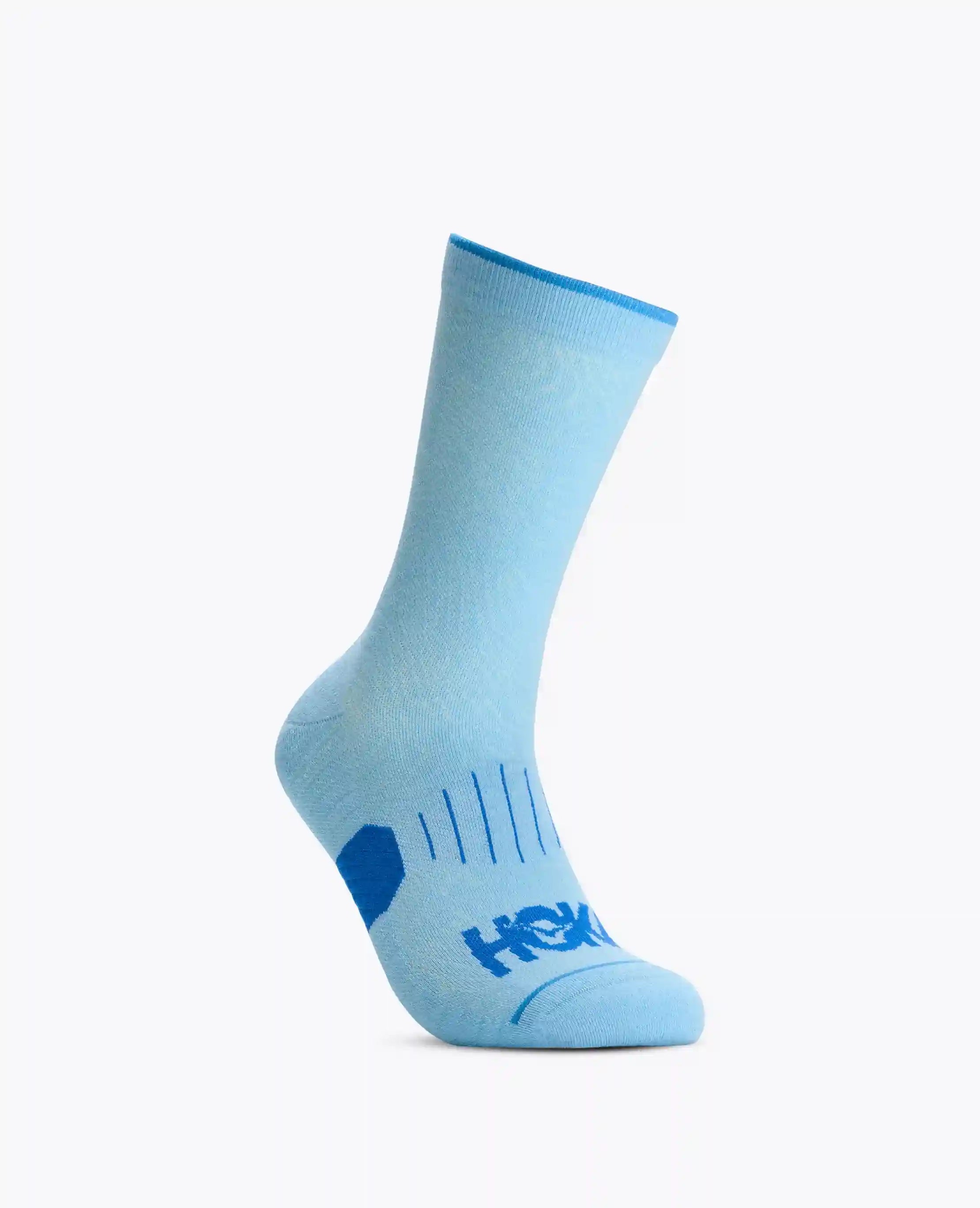 Crew Run Sock 3-Pack:Hazy Blue / Soft Cobalt / Night Glw Blue:S Secondary image