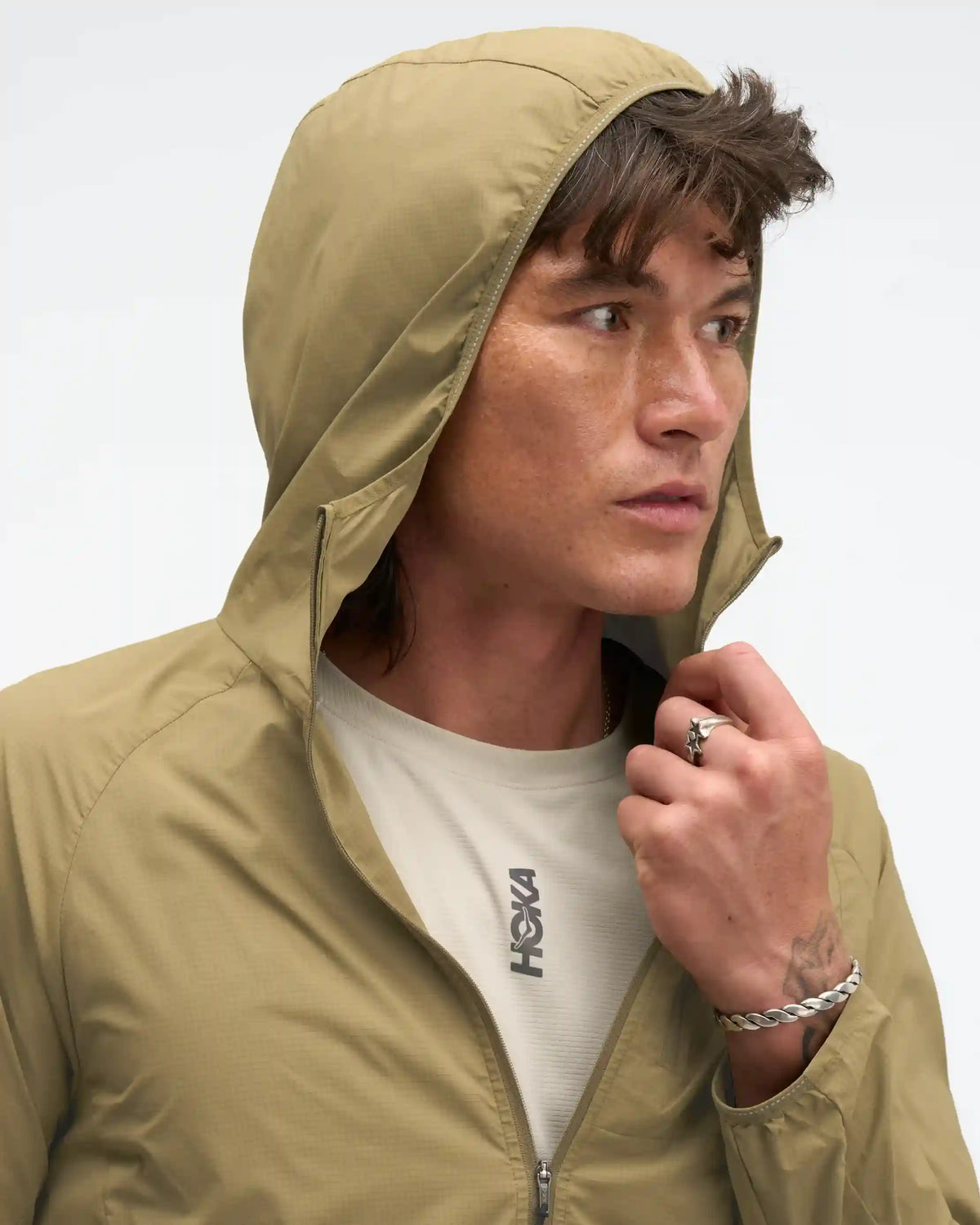SkyFlow Wind Jacket:Caraway Seed:XS