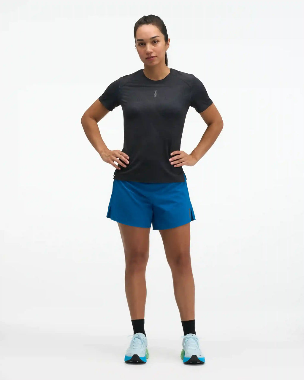 EveryRun Short Sleeve:Varsity Navy / Gold:XS