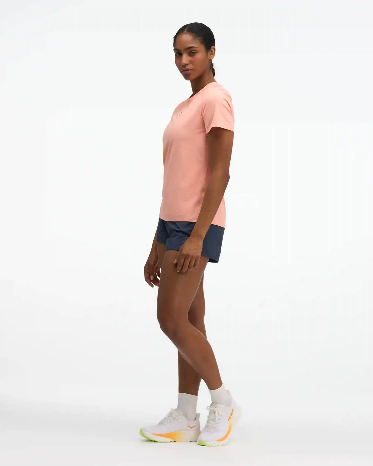 EveryRun Short Sleeve:Varsity Navy / Gold:XS