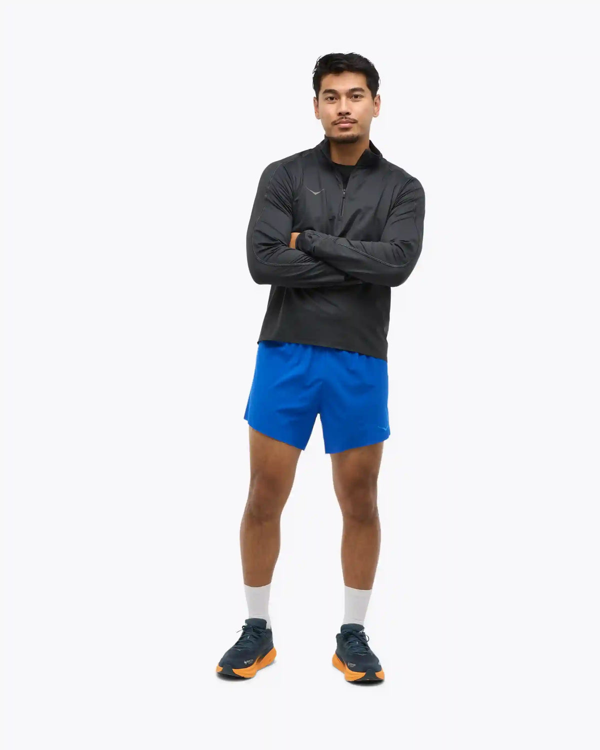 GlideTech Quarter Zip:Faded Navy:XS