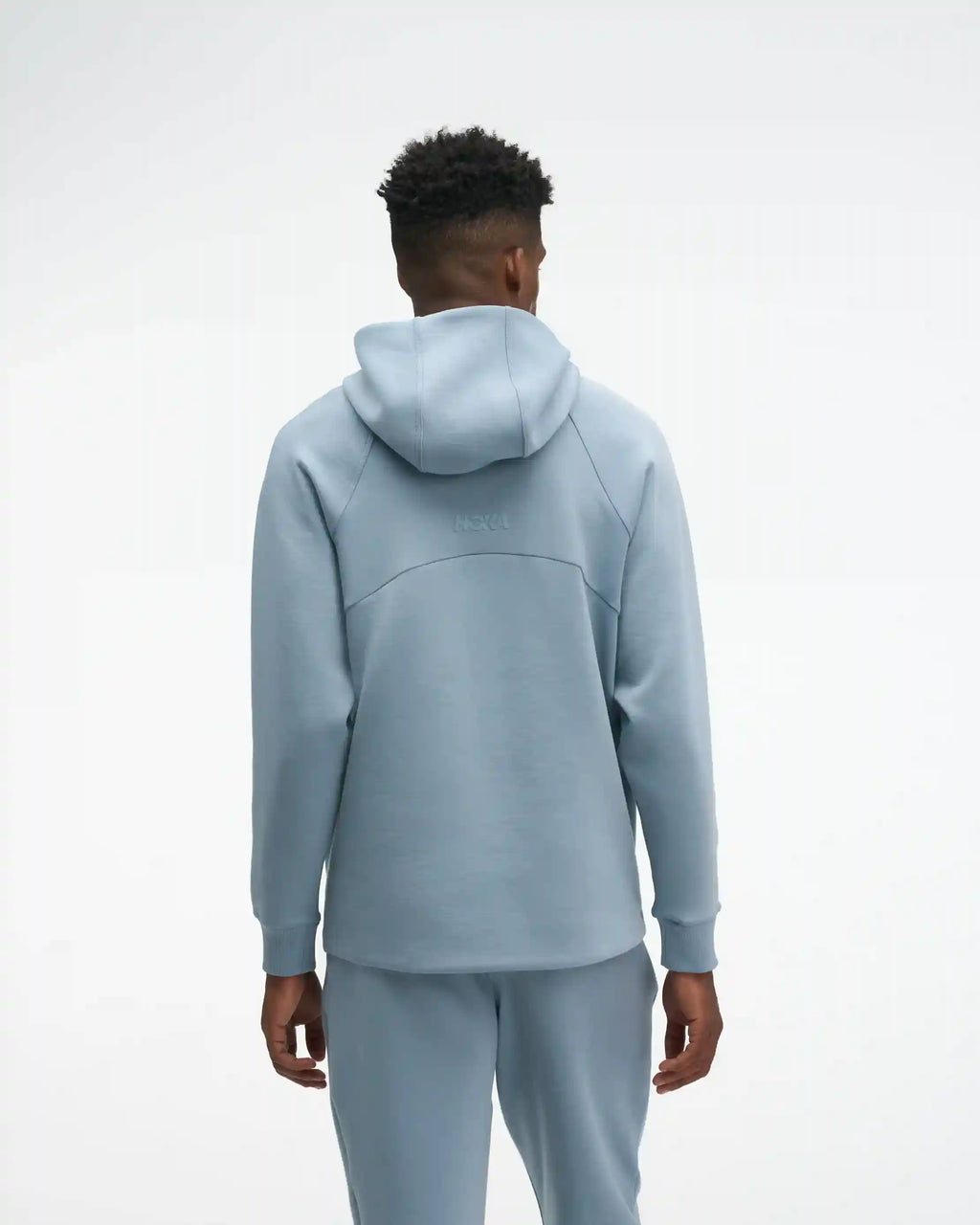 Essential Recovery Hoodie:Washed Blue:XS