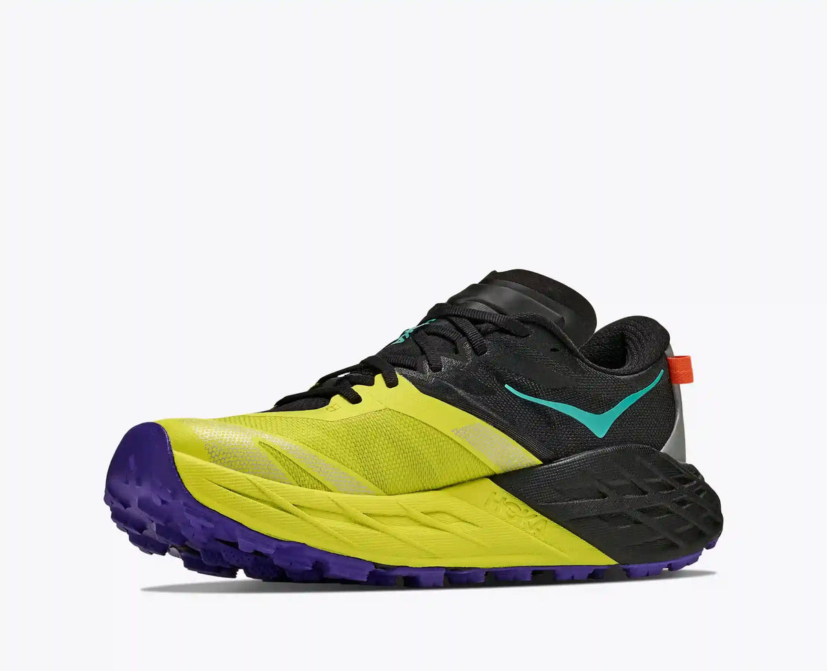 Speedgoat 7:Black / Hoka Citrus:7:Regular