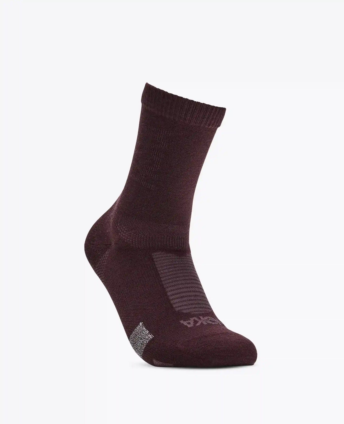 Merino Crew Sock:River Rock Grey:S