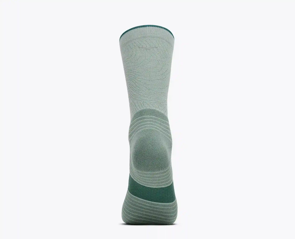 Crew Run Sock 3-Pack:Celestial Blue / Sage / Neon Green:S