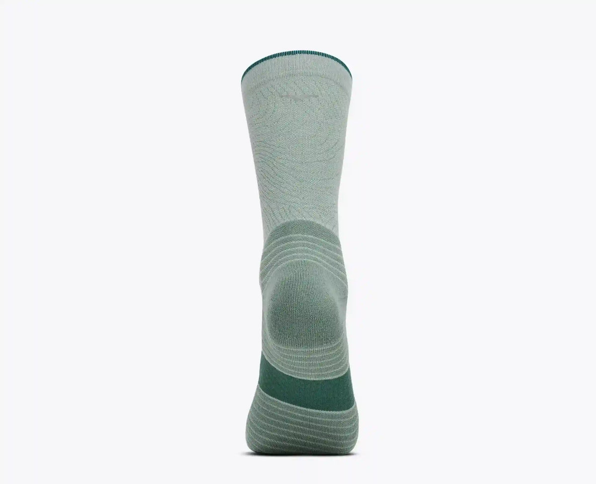 Crew Run Sock 3-Pack:Celestial Blue / Sage / Neon Green:S