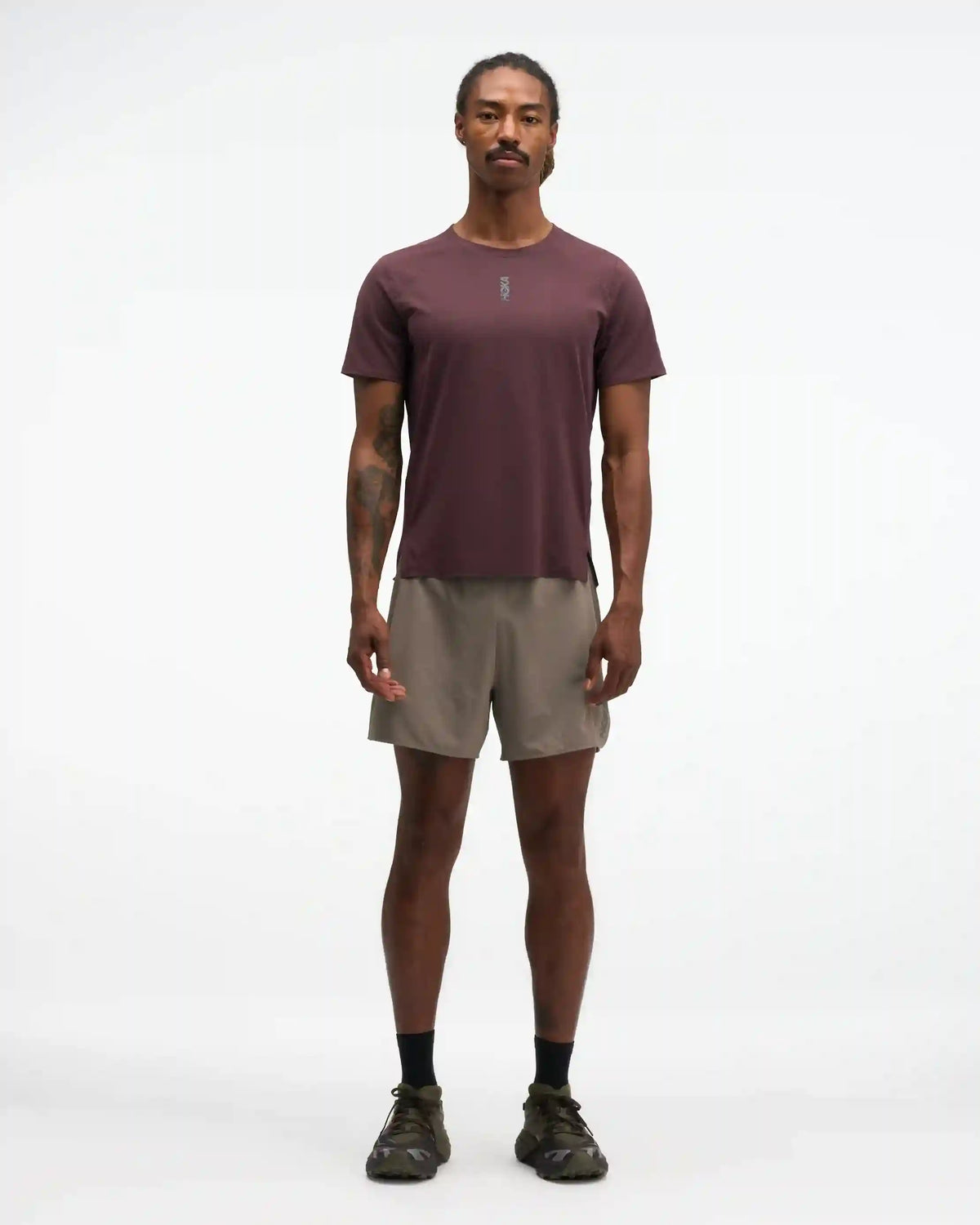 EveryRun Short Sleeve:Varsity Navy / Gold:XS