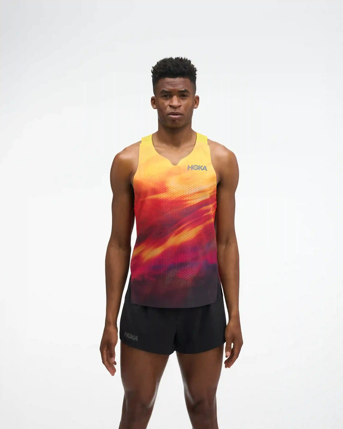 Race Day Singlet:Alabaster Flare:XS