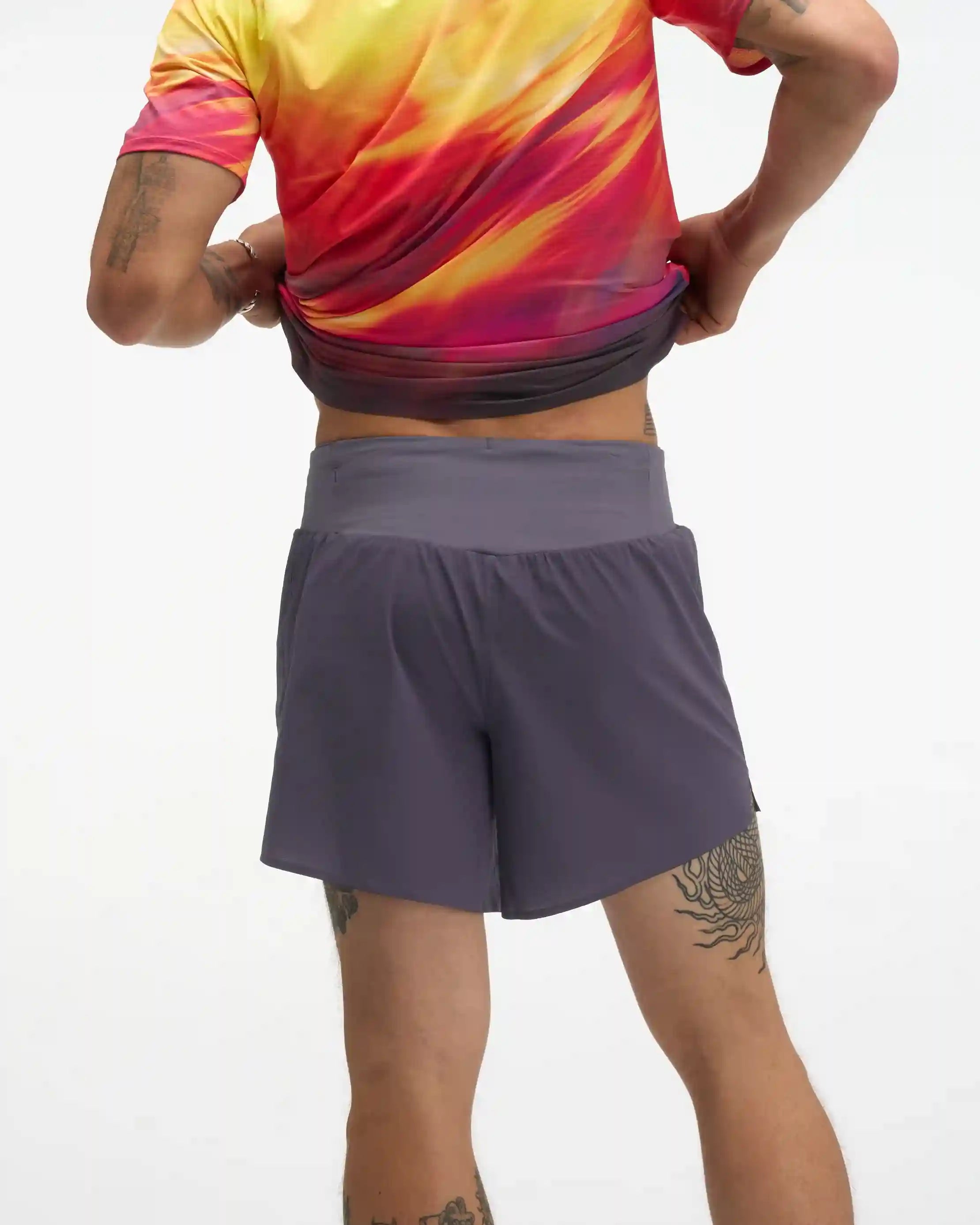 Trail Race Short:Squid Ink:XS Secondary image