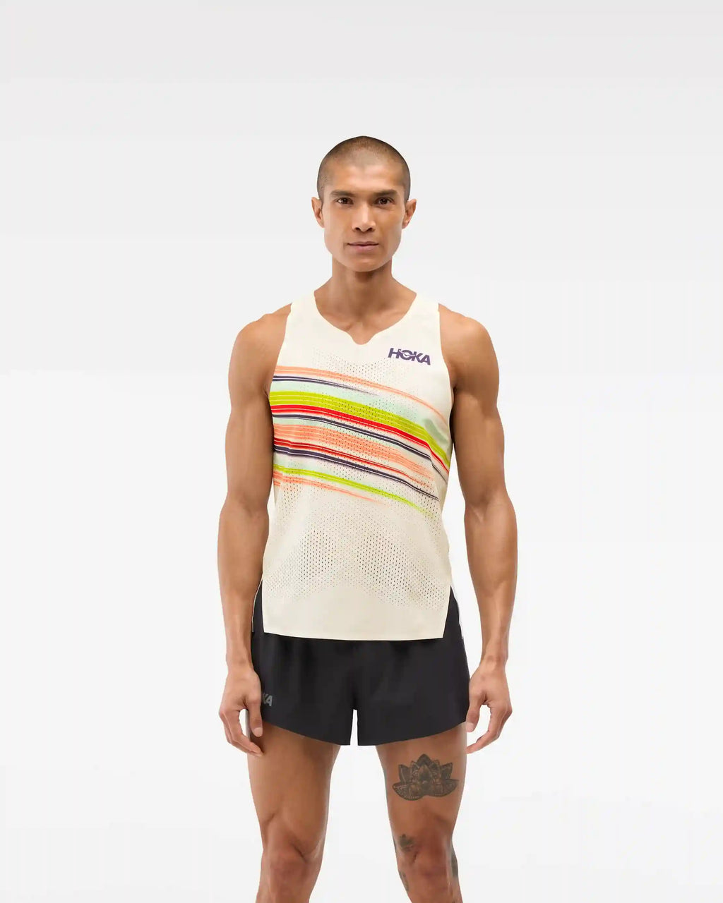 Race Day Singlet:Alabaster Flare:XS