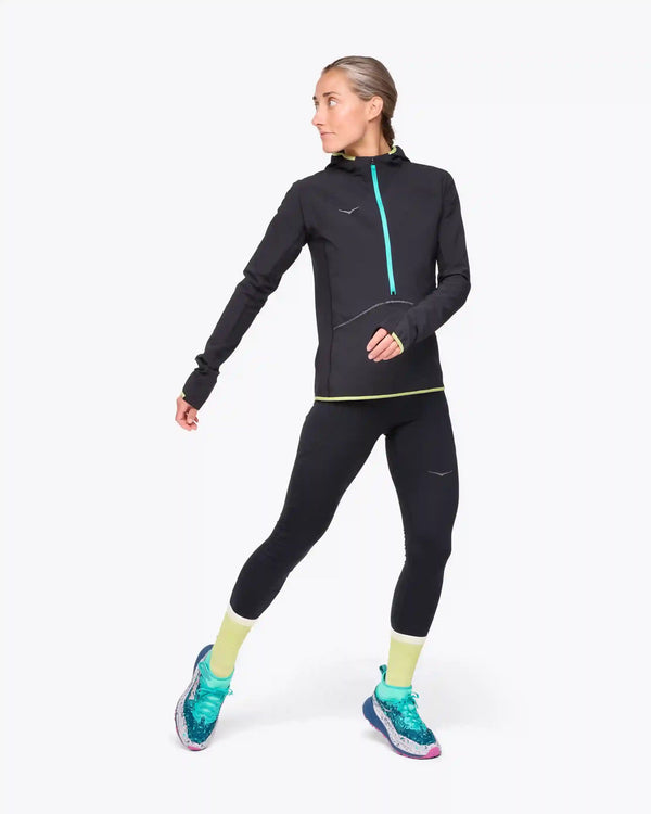 SkyGlow Half-Zip:Black:XS