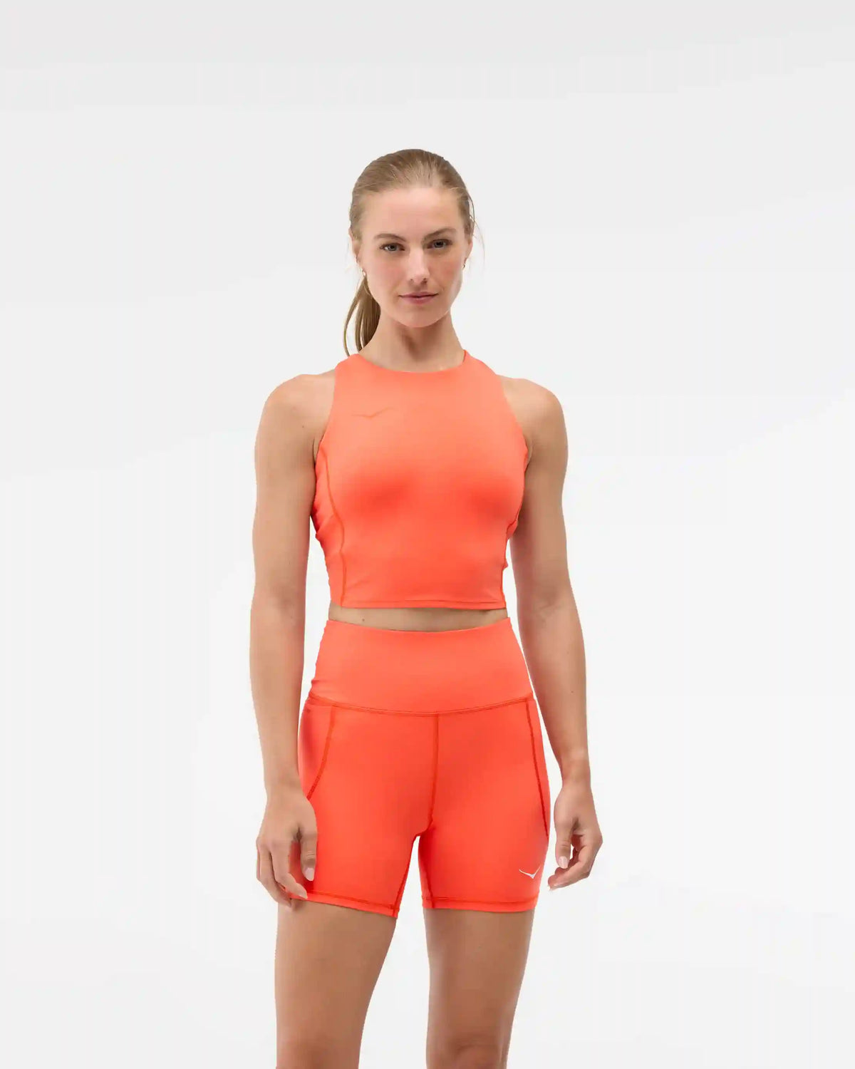 Elaro Crop Bra:Bell Pepper:XS Main image