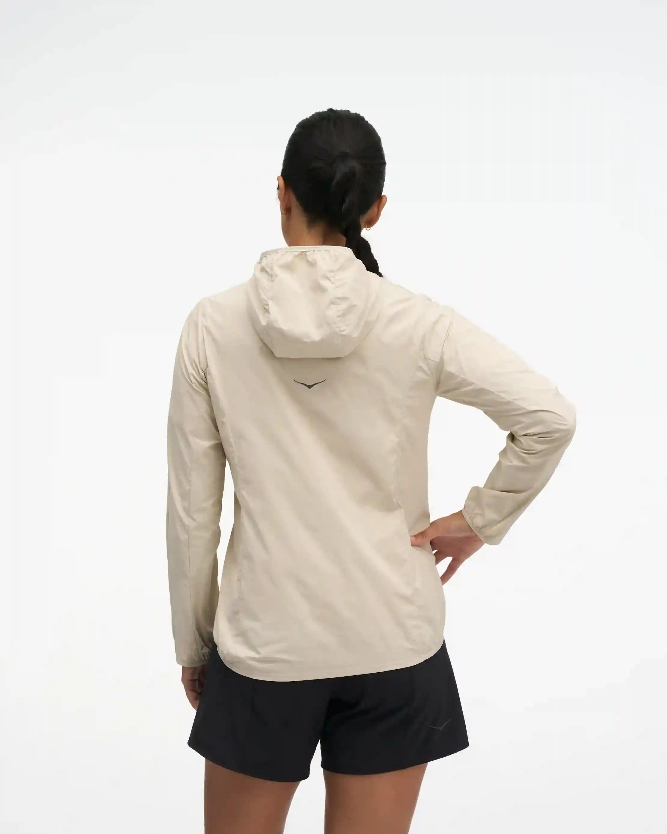 SkyFlow Wind Jacket:Oat Milk:XS Secondary image