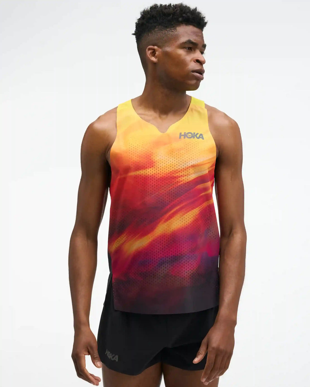 Race Day Singlet:Alabaster Flare:XS