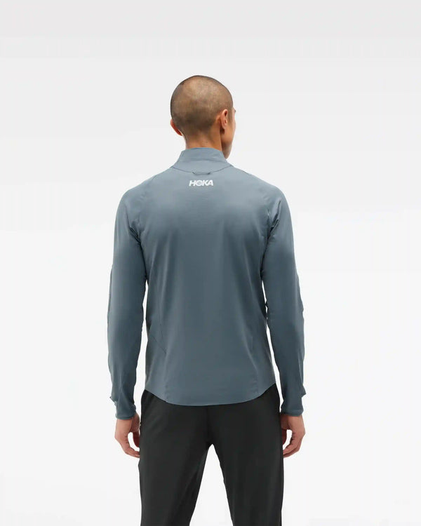 GlideTech Quarter Zip:Faded Navy:XS