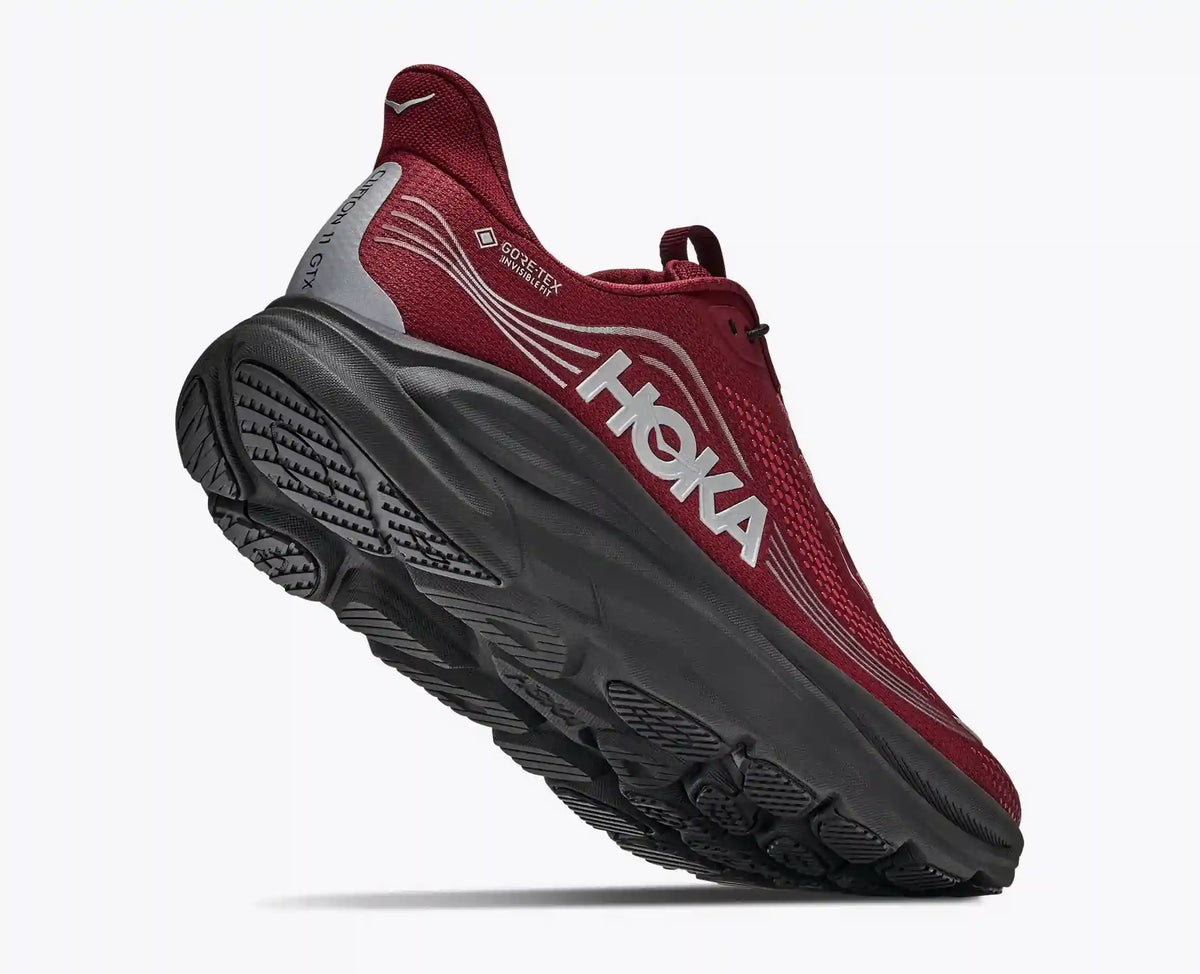 Clifton 11 GTX:Varsity Burgundy / Carbon Black:7:Regular