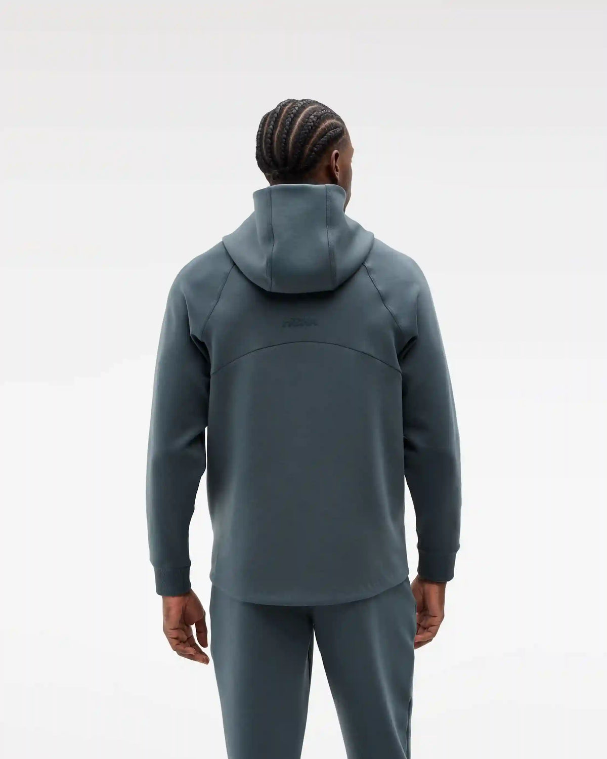 Essential Recovery Hoodie:Washed Blue:XS