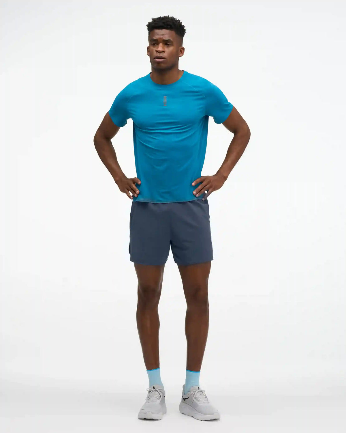 EveryRun Short Sleeve:Varsity Navy / Gold:XS