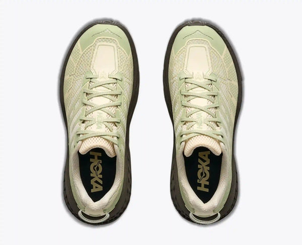 Stealth/Tech Speedgoat 2:Morning Dew / Cliff Grey:M4/W5
