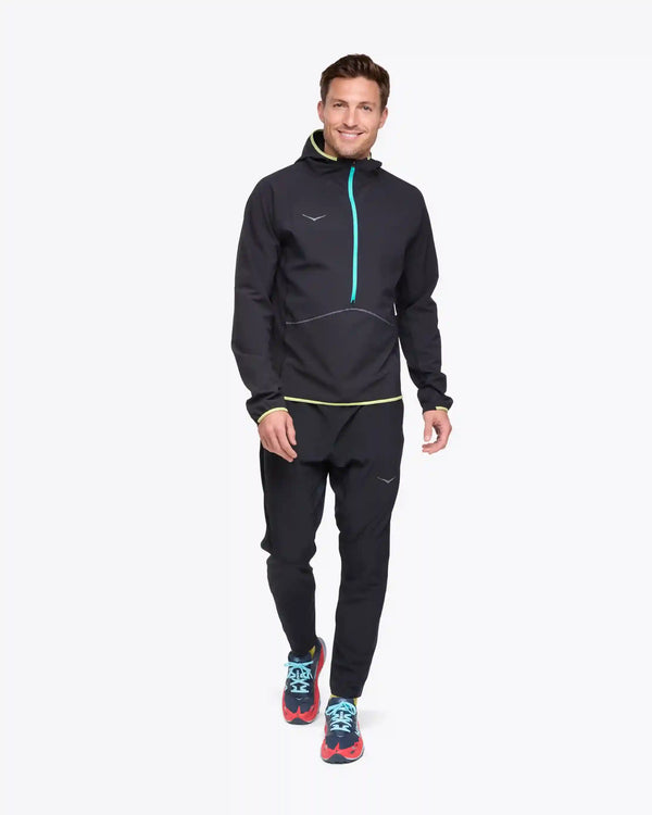 SkyGlow Half-Zip:Black:XS
