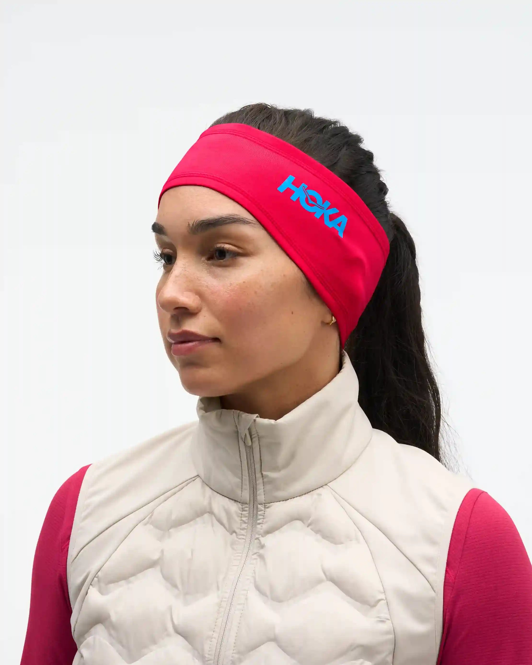 ColdSnap Fleece Headband:Cerise:O/S Secondary image