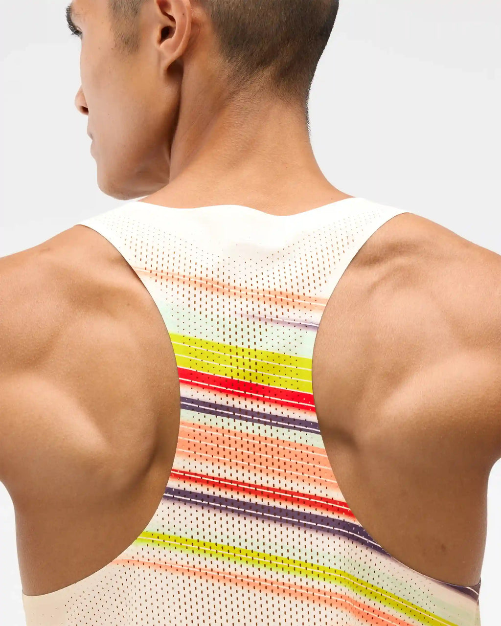 Race Day Singlet:Alabaster Flare:XS