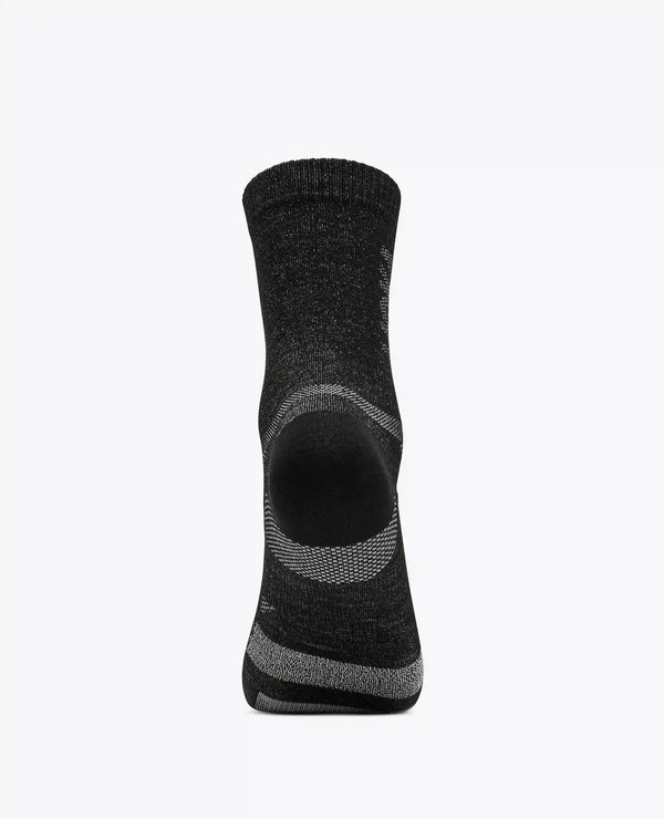 Merino Crew Sock:River Rock Grey:S