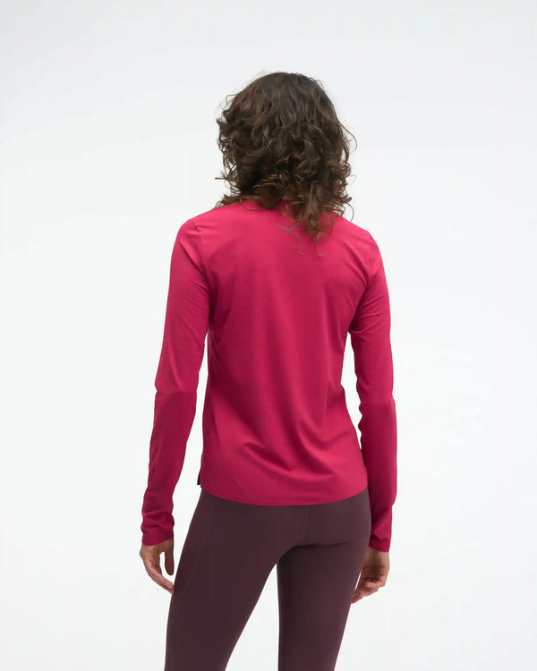 EveryRun Long Sleeve:Red Agate:XS