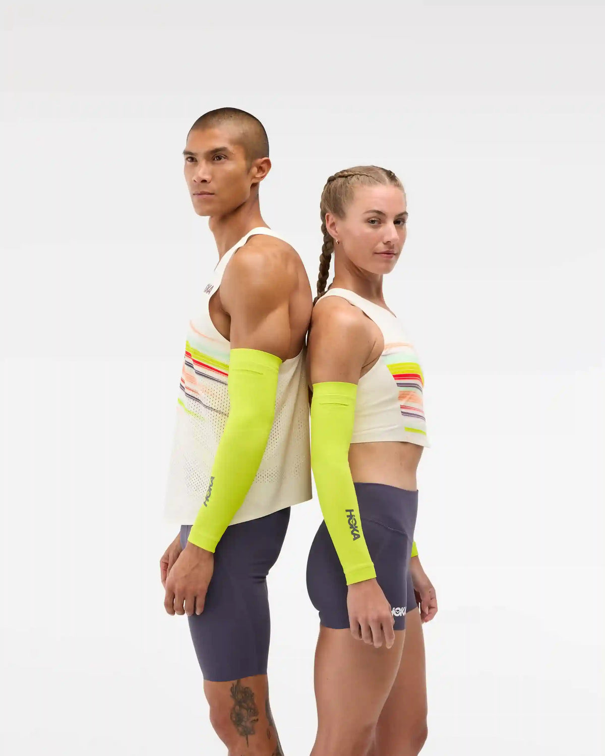 Race Day Arm Sleeve:Varsity Navy / Gold:XXS