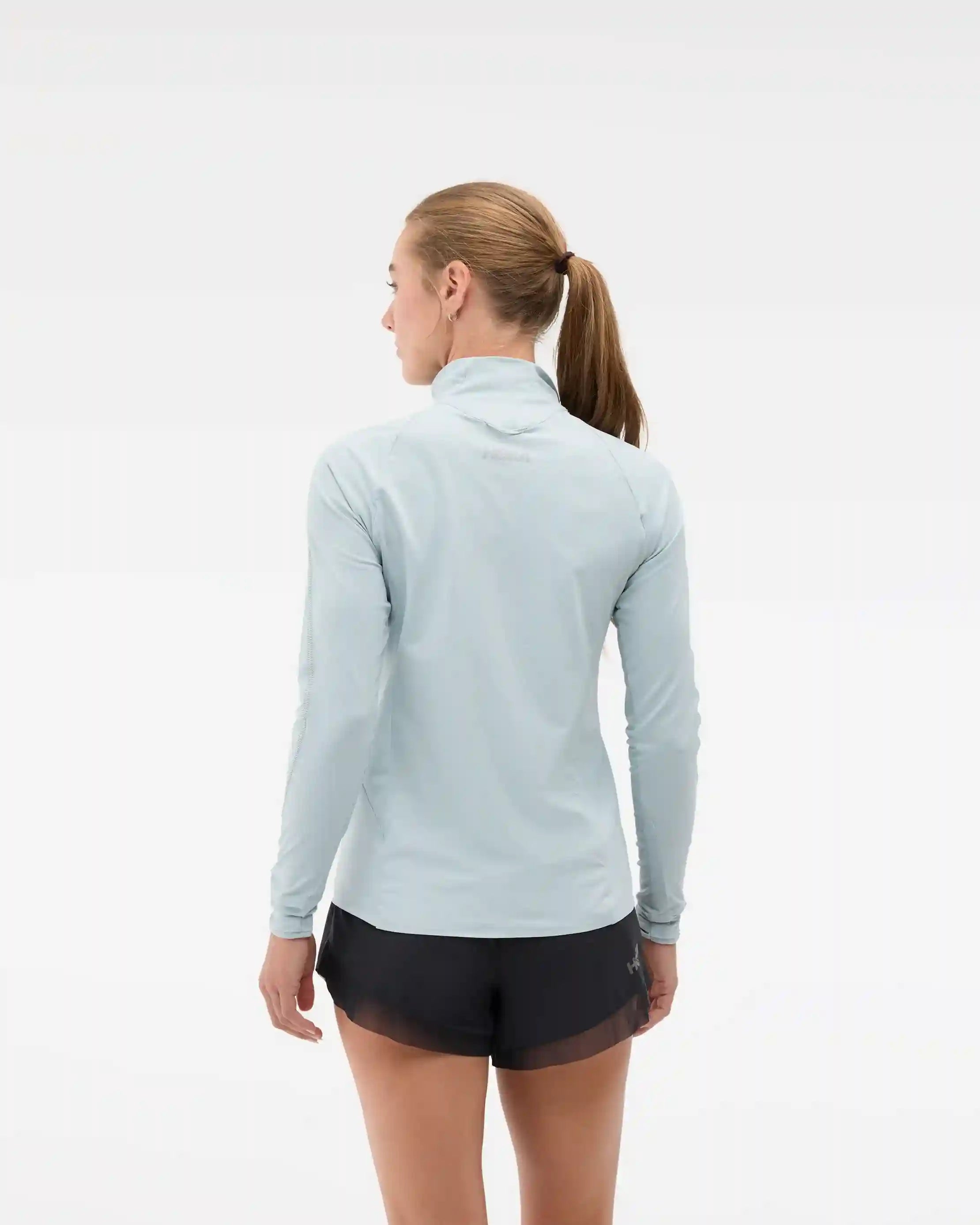 GlideTech Quarter Zip:Mineral Blue:XS Secondary image