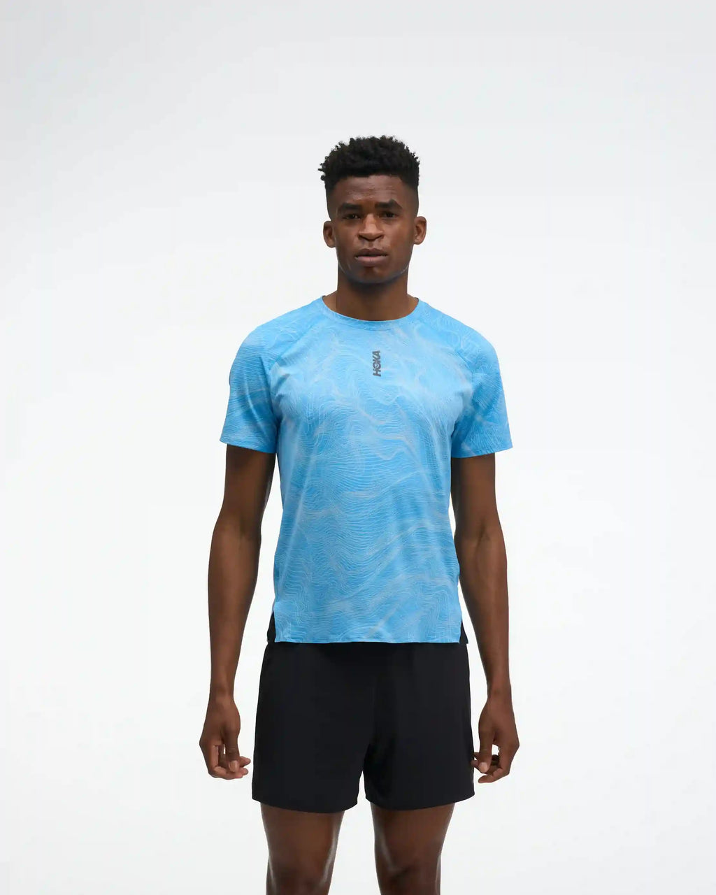 EveryRun Short Sleeve:Varsity Navy / Gold:XS