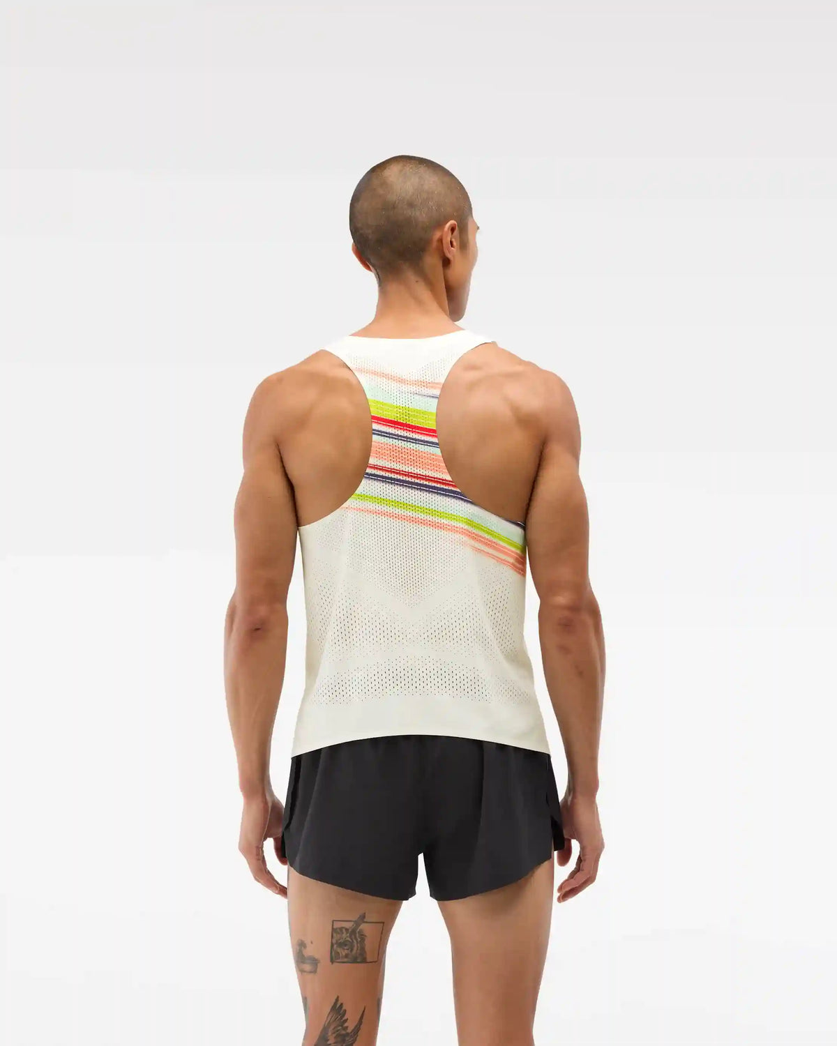 Race Day Singlet:Alabaster Flare:XS