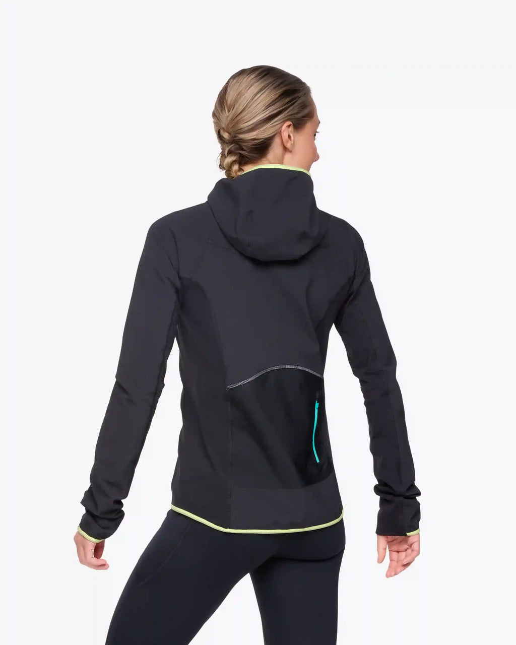SkyGlow Half-Zip:Black:XS