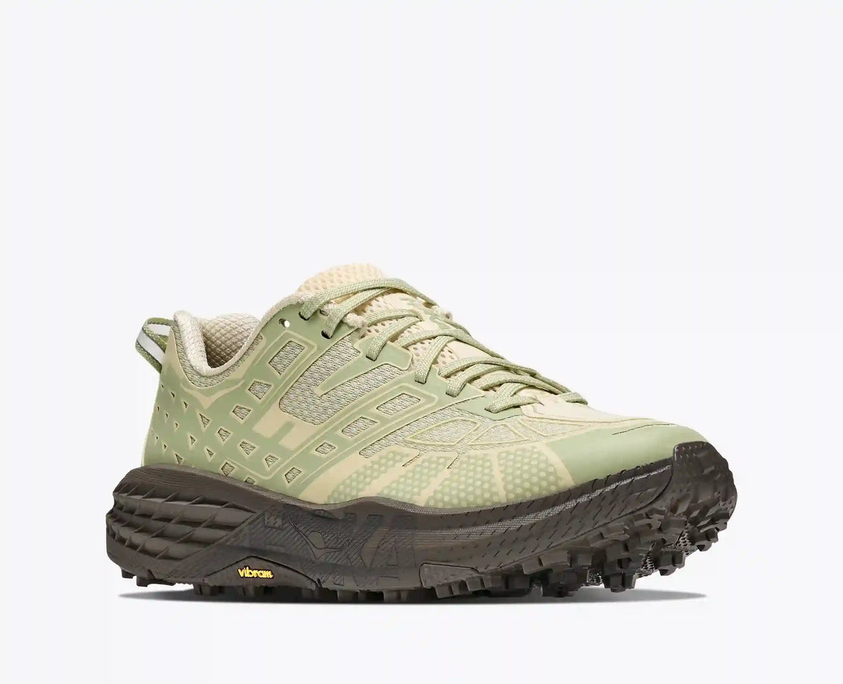 Stealth/Tech Speedgoat 2:Morning Dew / Cliff Grey:M4/W5